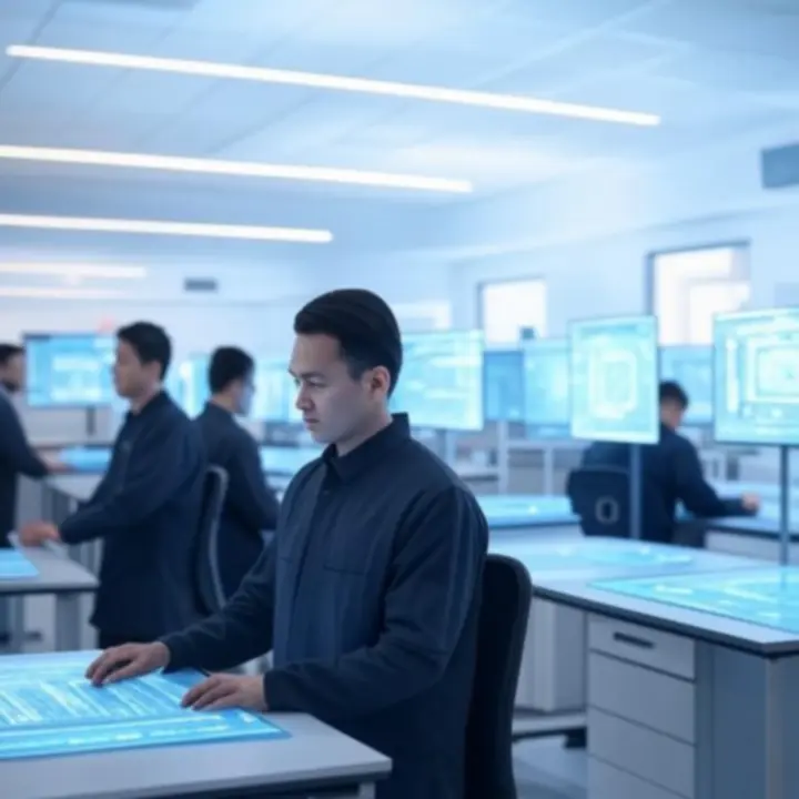 High-tech kutatólaboratórium