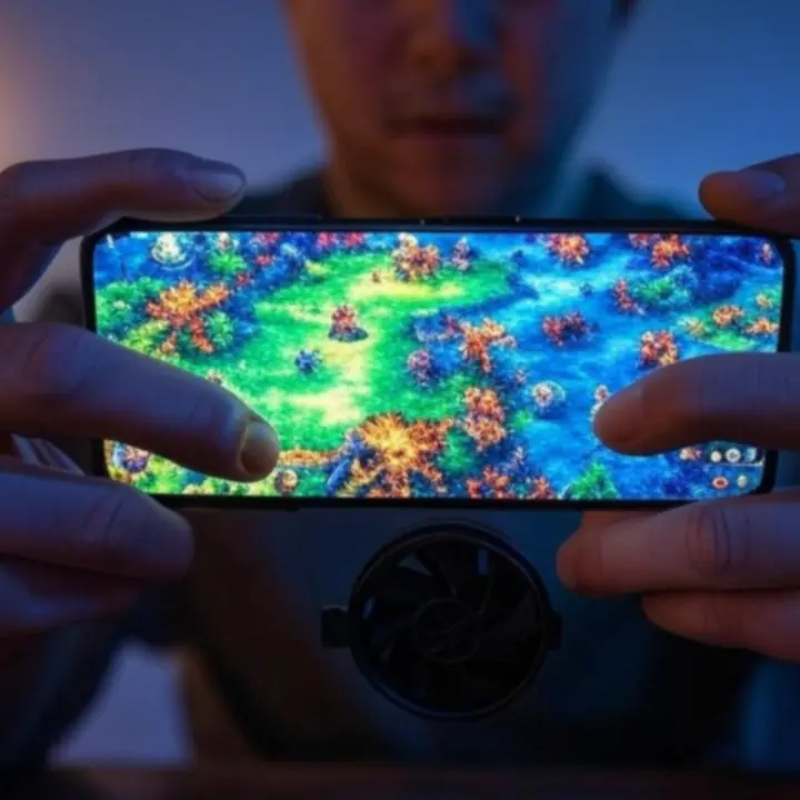 Mobiljáték teljesítmény hűtéssel